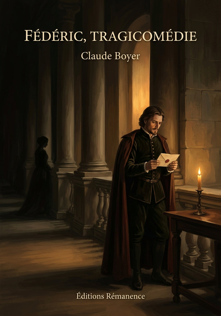 Livre Fédéric, tragicomédie par Claude Boyer - Couverture - Editions Remanence