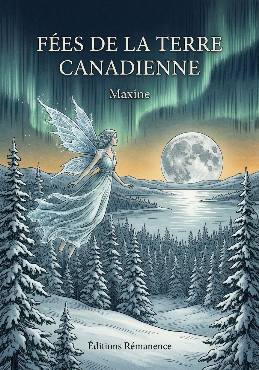 Livre Fées de la terre canadienne par Maxine - Couverture - Editions Remanence