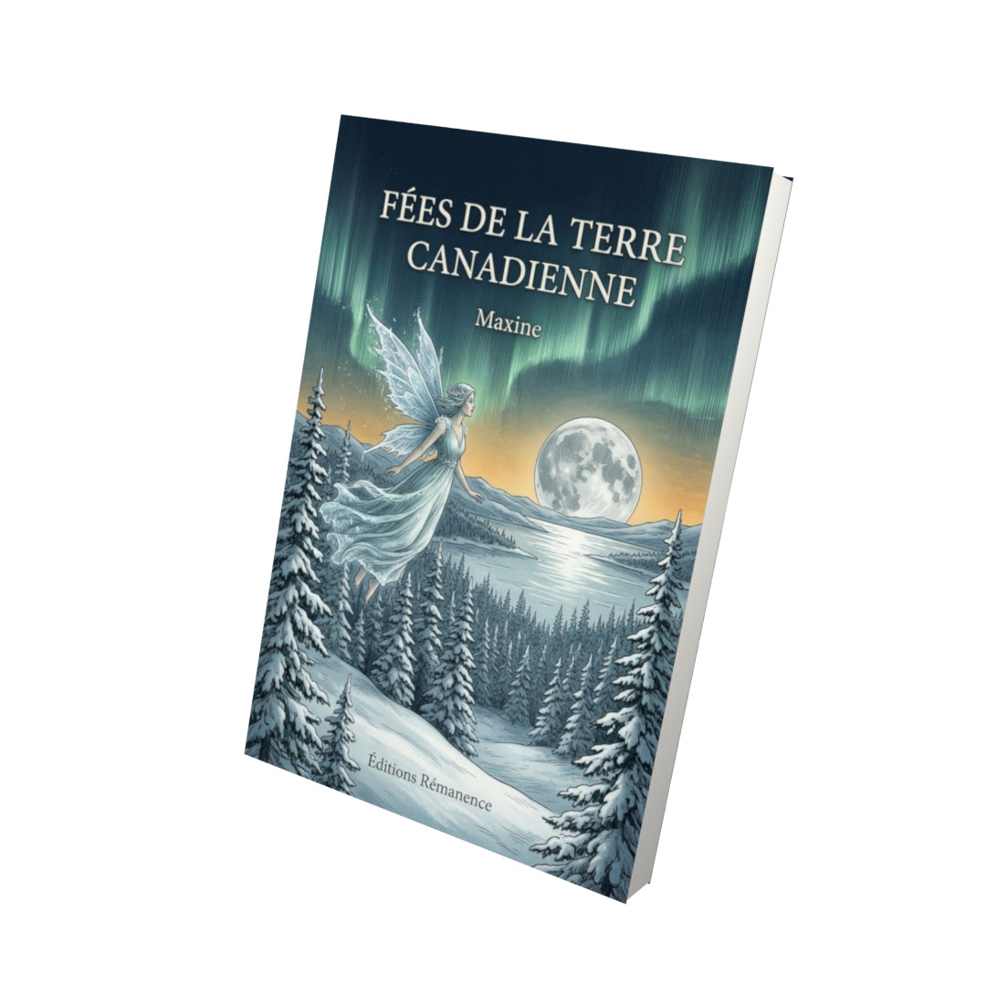 Livre Fées de la terre canadienne par Maxine - Vue 3D - Editions Remanence