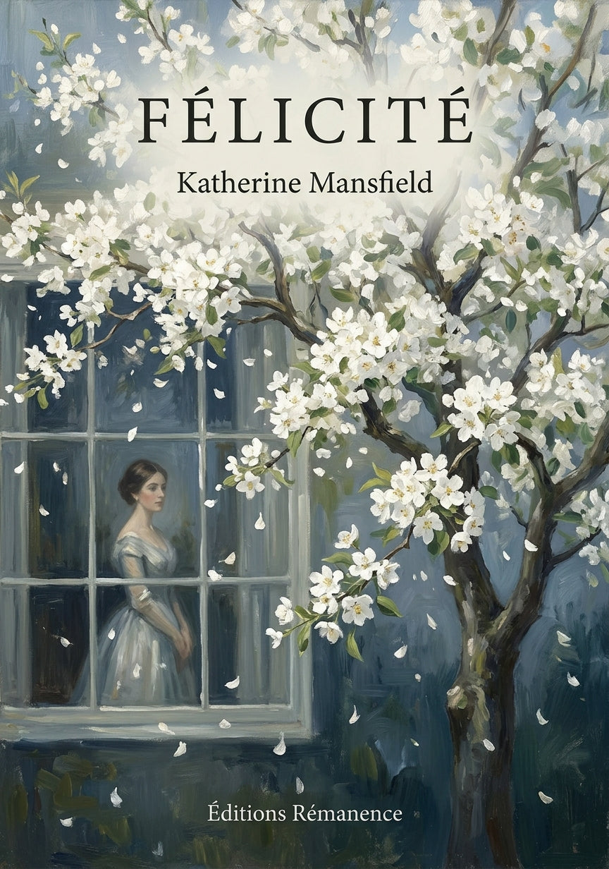 Livre Félicité par Katherine Mansfield - Couverture - Editions Remanence