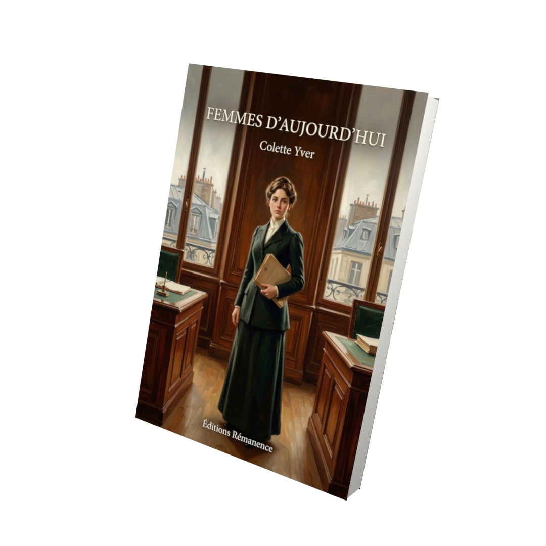 Livre Femmes d’aujourd’hui par Colette Yver - Vue 3D - Editions Remanence