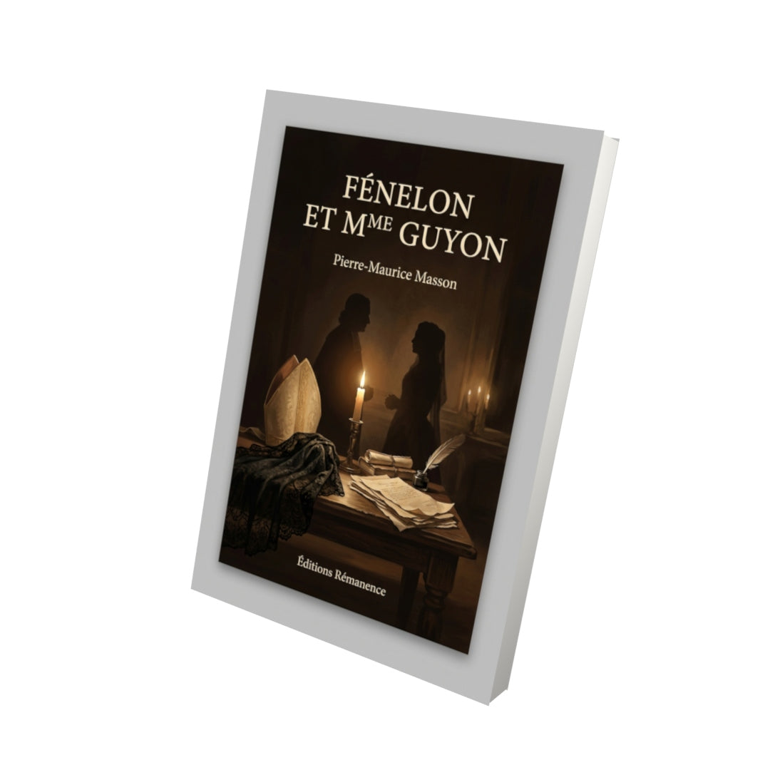 Livre Fénelon et Mme Guyon par Pierre-Maurice Masson - Vue 3D - Editions Remanence