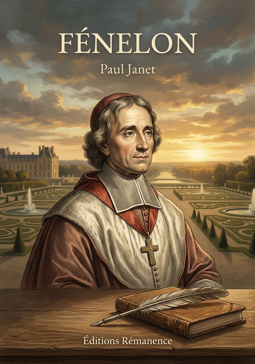 Livre Fénelon par Paul Janet - Couverture - Editions Remanence