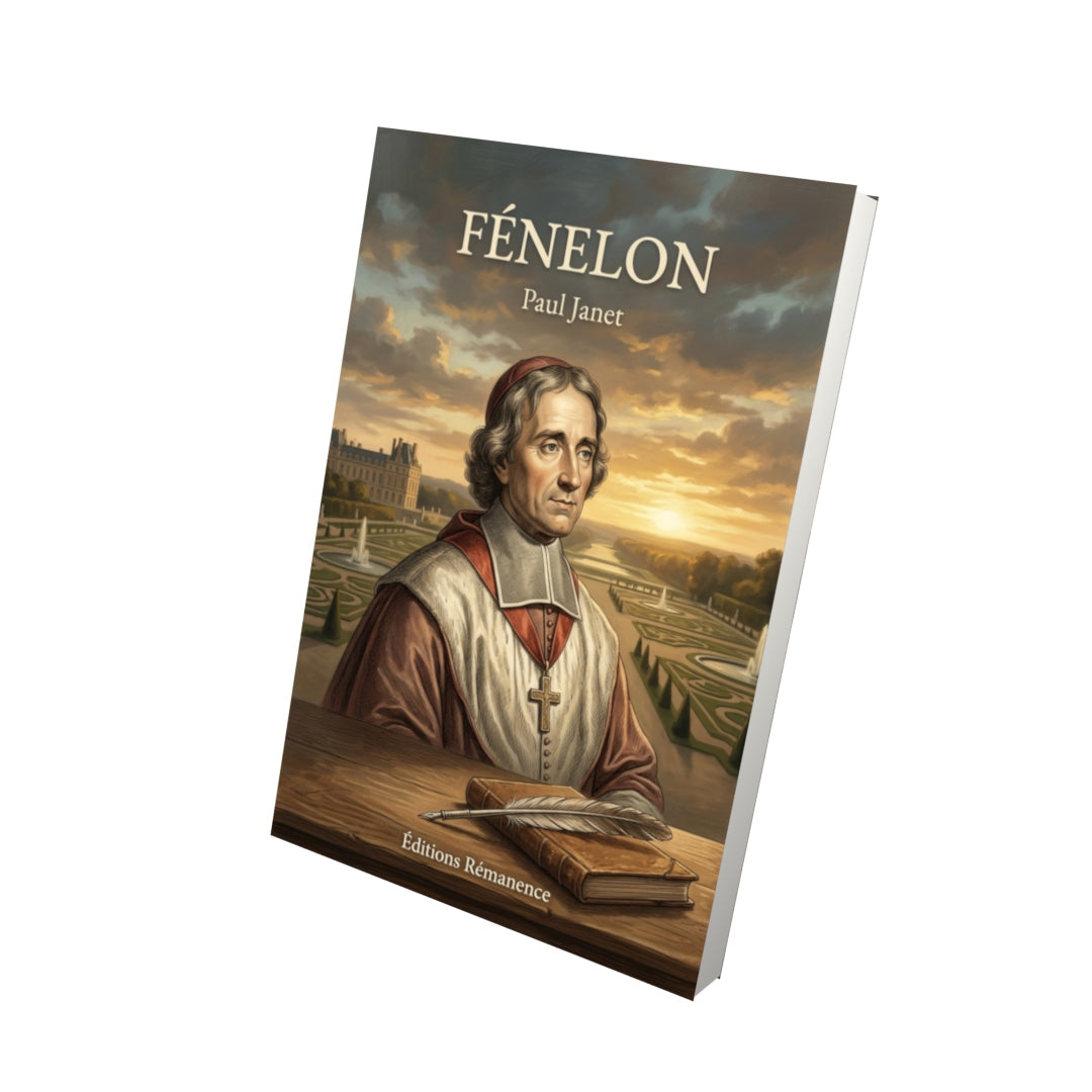 Livre Fénelon par Paul Janet - Vue 3D - Editions Remanence