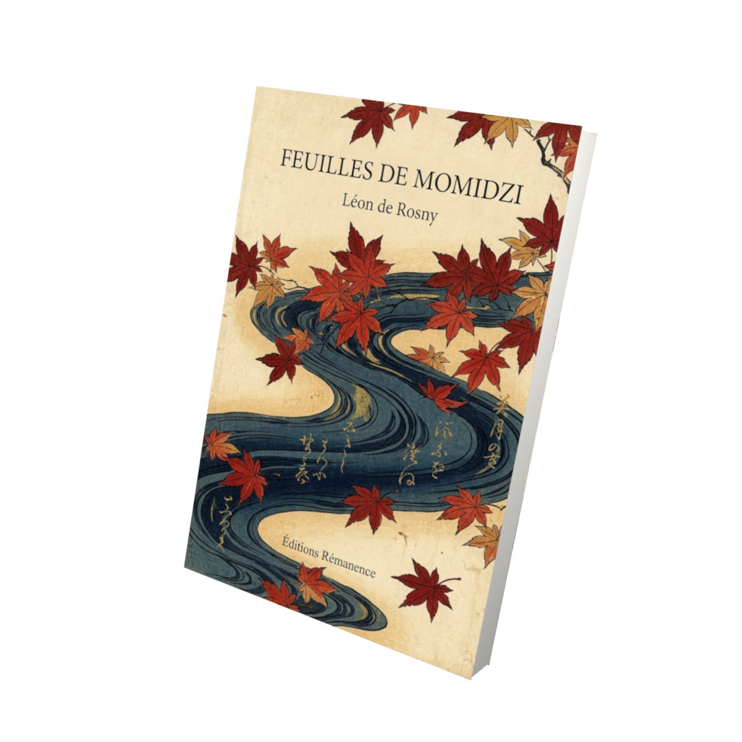 Livre Feuilles de Momidzi par Léon de Rosny - Vue 3D - Editions Remanence