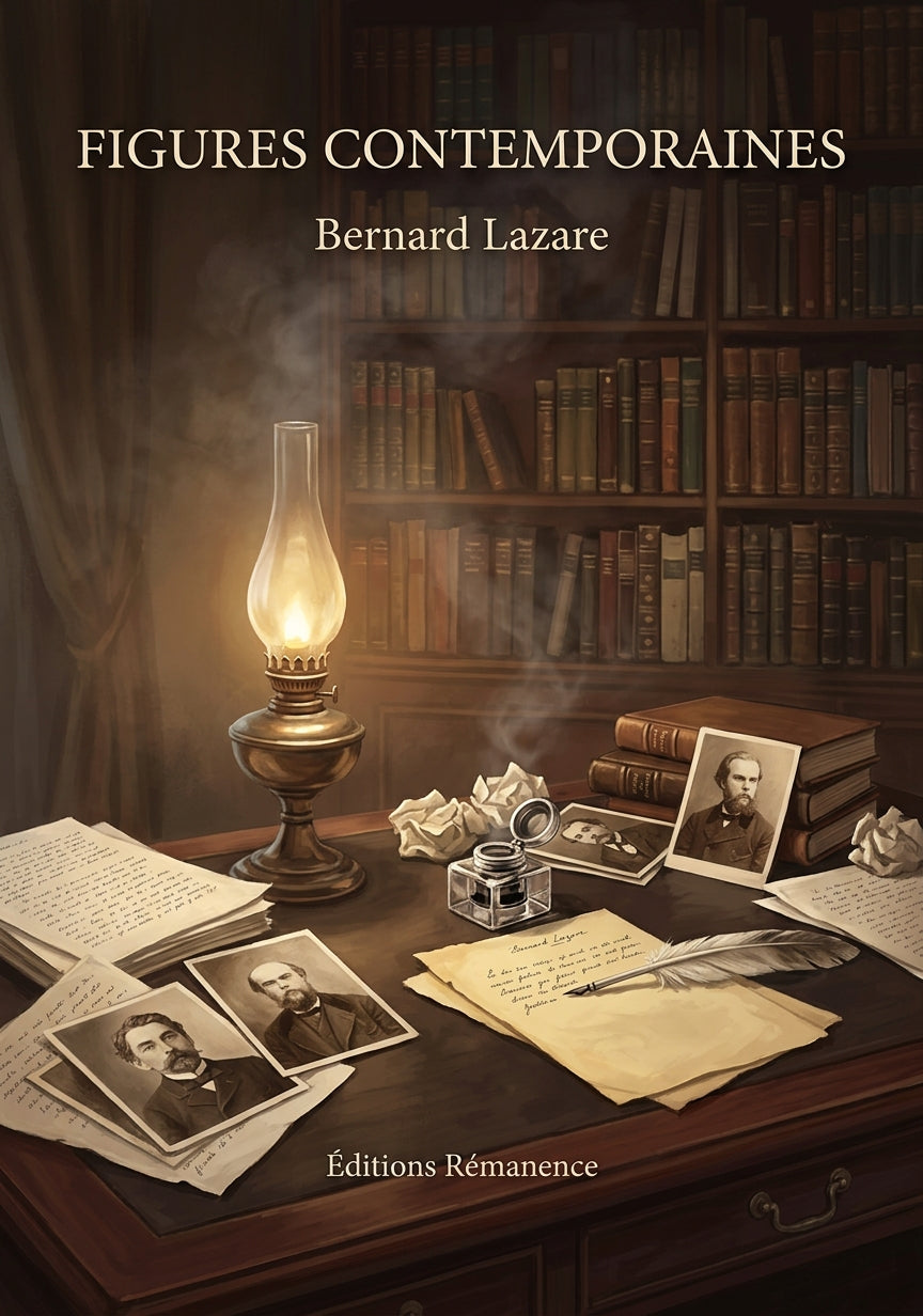 Livre Figures contemporaines par Bernard Lazare - Couverture - Editions Remanence