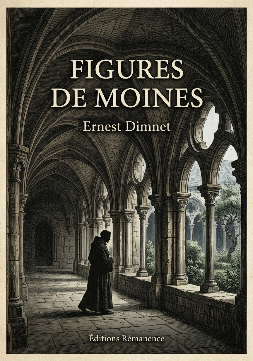 Figures de moines - Ernest Dimnet (Couverture)