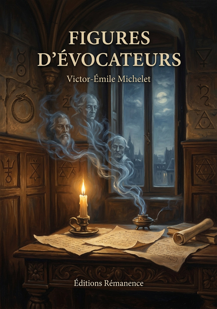 Livre Figures d’évocateurs par Victor-Émile Michelet - Couverture - Editions Remanence