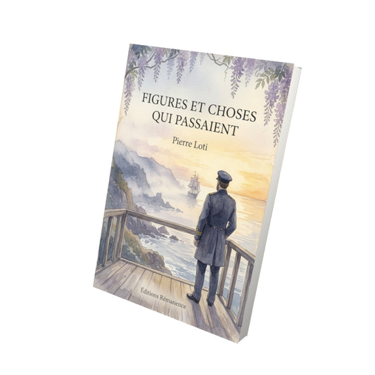 Livre Figures et Choses qui passaient par Pierre Loti - Vue 3D - Editions Remanence