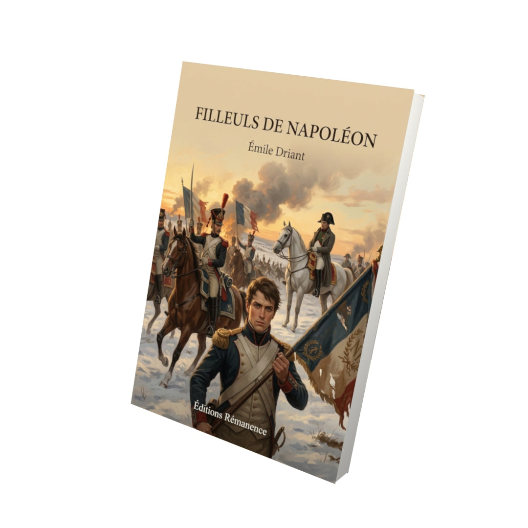 Livre Filleuls de Napoléon par Émile Driant - Vue 3D - Editions Remanence