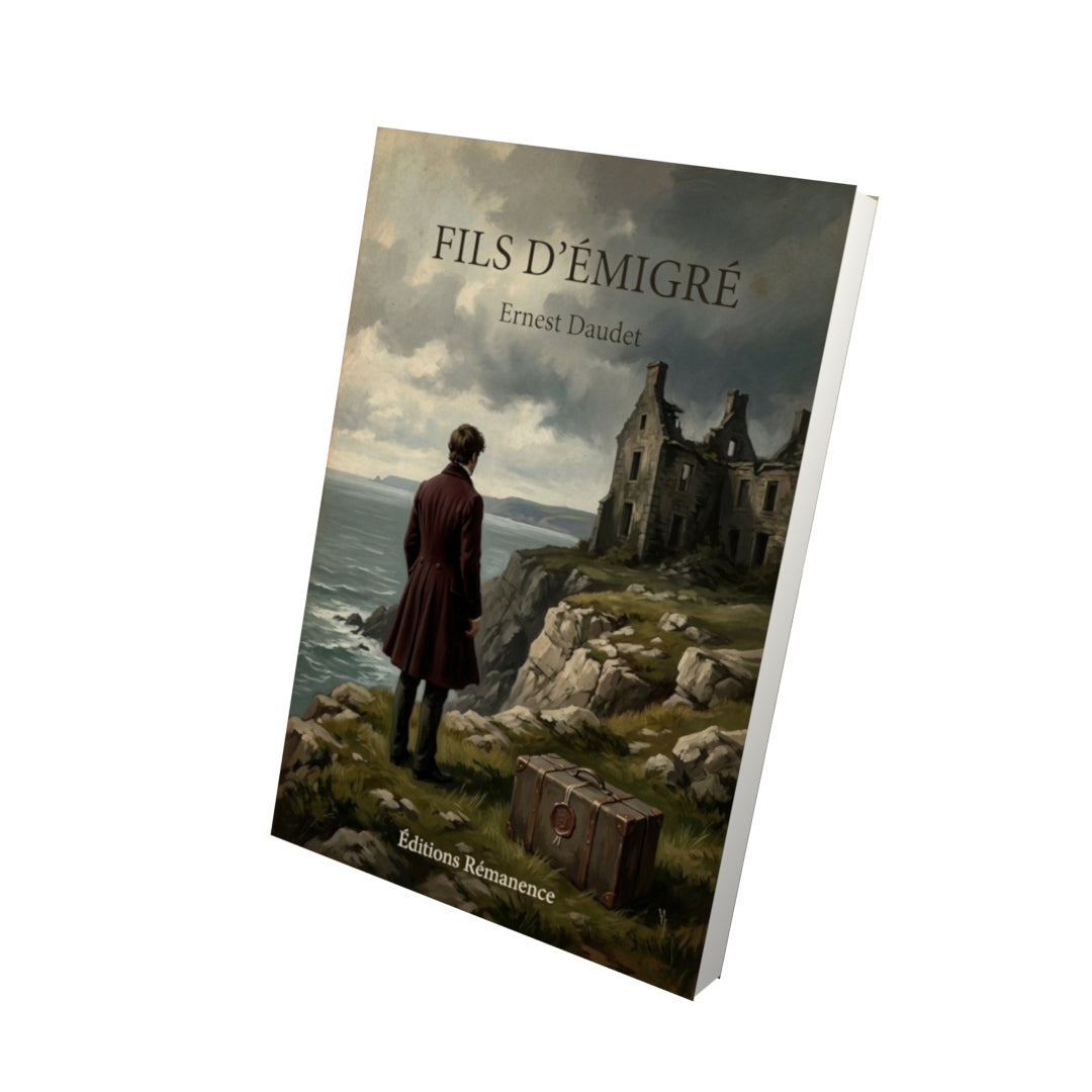 Livre Fils d'émigré - Ernest Daudet - Vue 3D - Editions Remanence