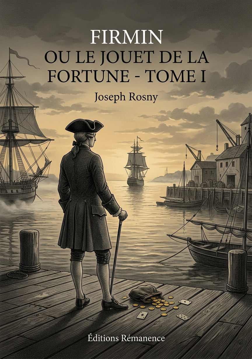 Livre Firmin ou le Jouet de la fortune - Tome II par Joseph Rosny - Couverture - Editions Remanence