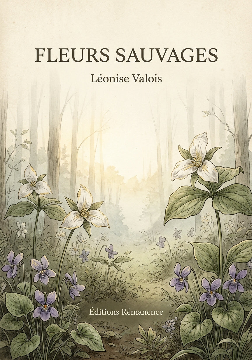 Fleurs sauvages - Léonise Valois (Couverture)