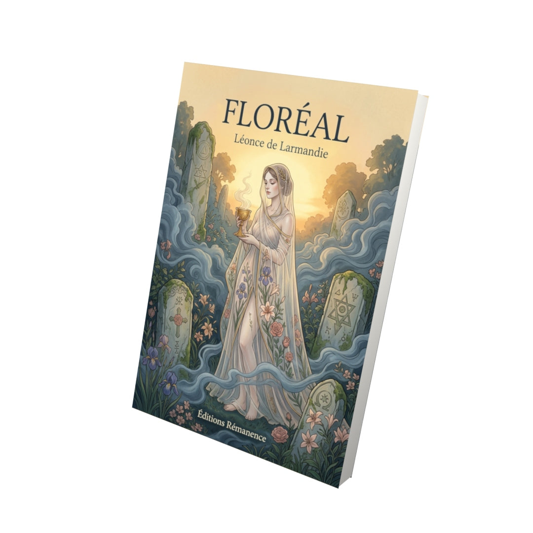 Livre Floréal par Léonce de Larmandie - Vue 3D - Editions Remanence