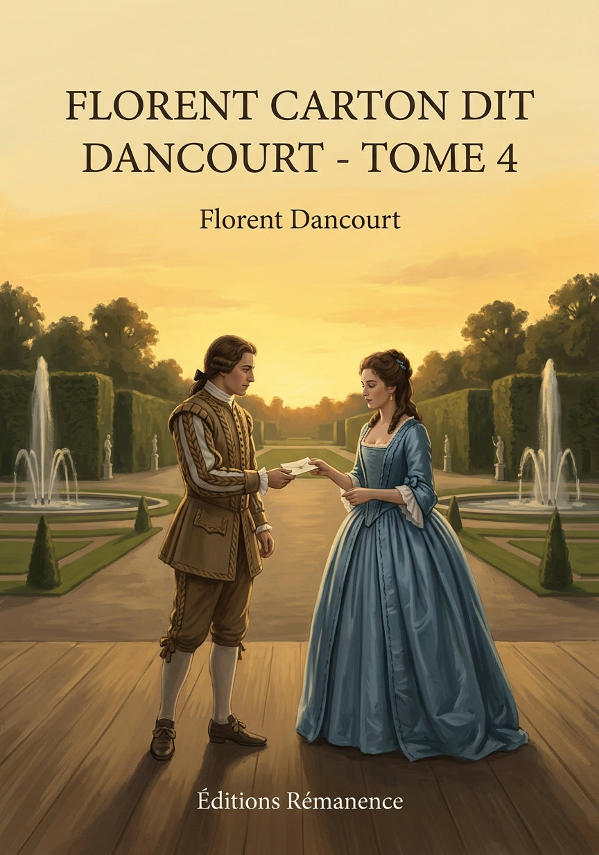 Livre Florent Carton dit Dancourt - Tome 4 par Florent Dancourt - Couverture - Editions Remanence