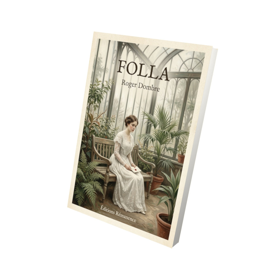 Livre Folla - Roger Dombre - Vue 3D - Editions Remanence