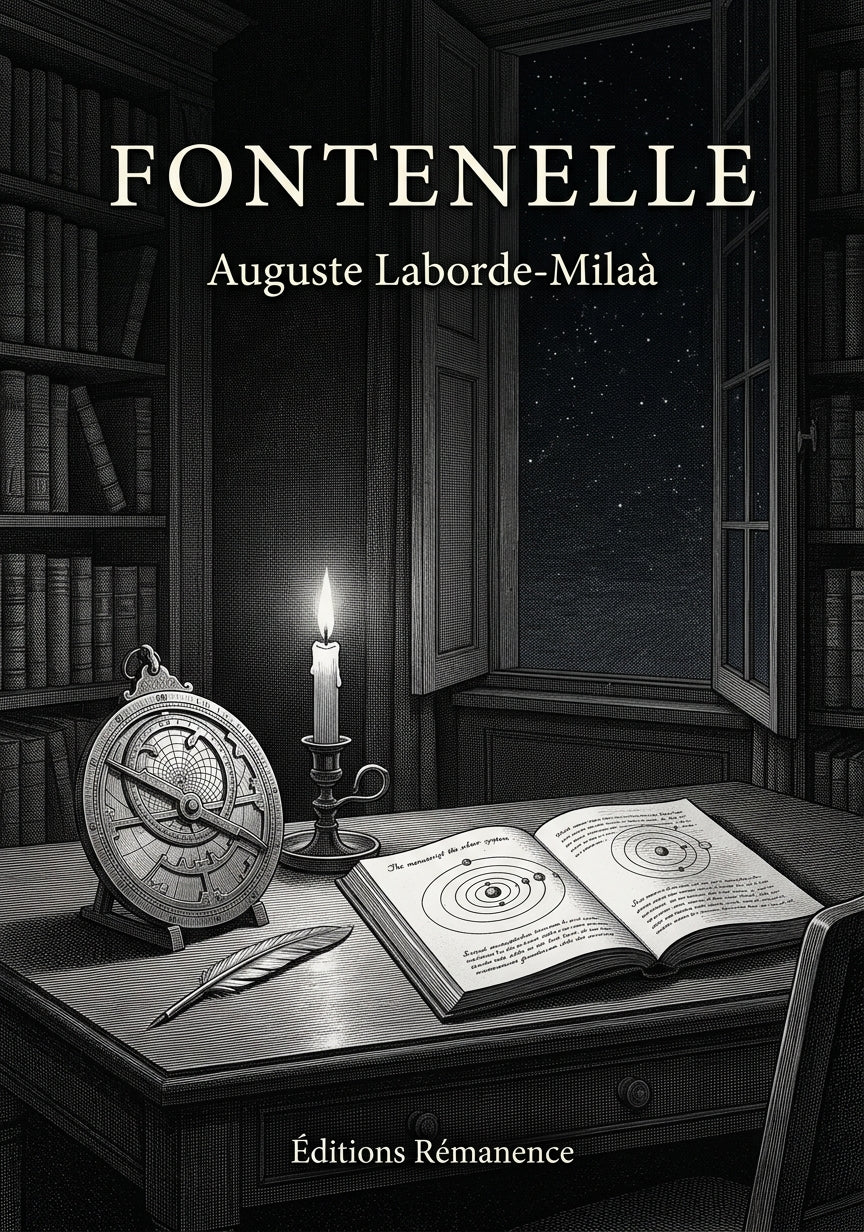 Livre Fontenelle par Auguste Laborde-Milaà - Couverture - Editions Remanence