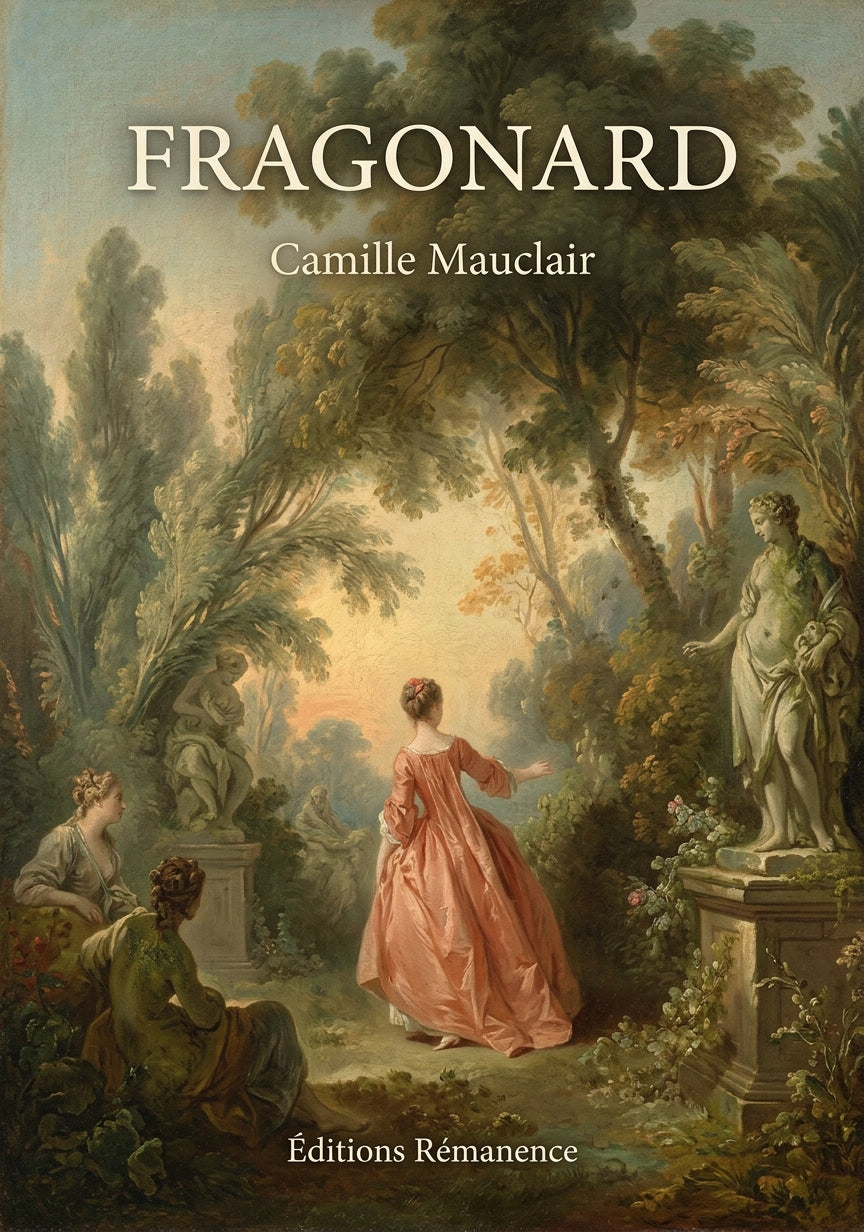 Livre Fragonard par Camille Mauclair - Couverture - Editions Remanence