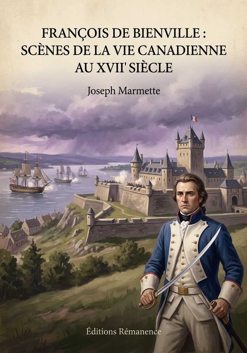 François de Bienville : Scènes de la Vie Canadienne au XVII siècle - Joseph Marmette (Couverture)