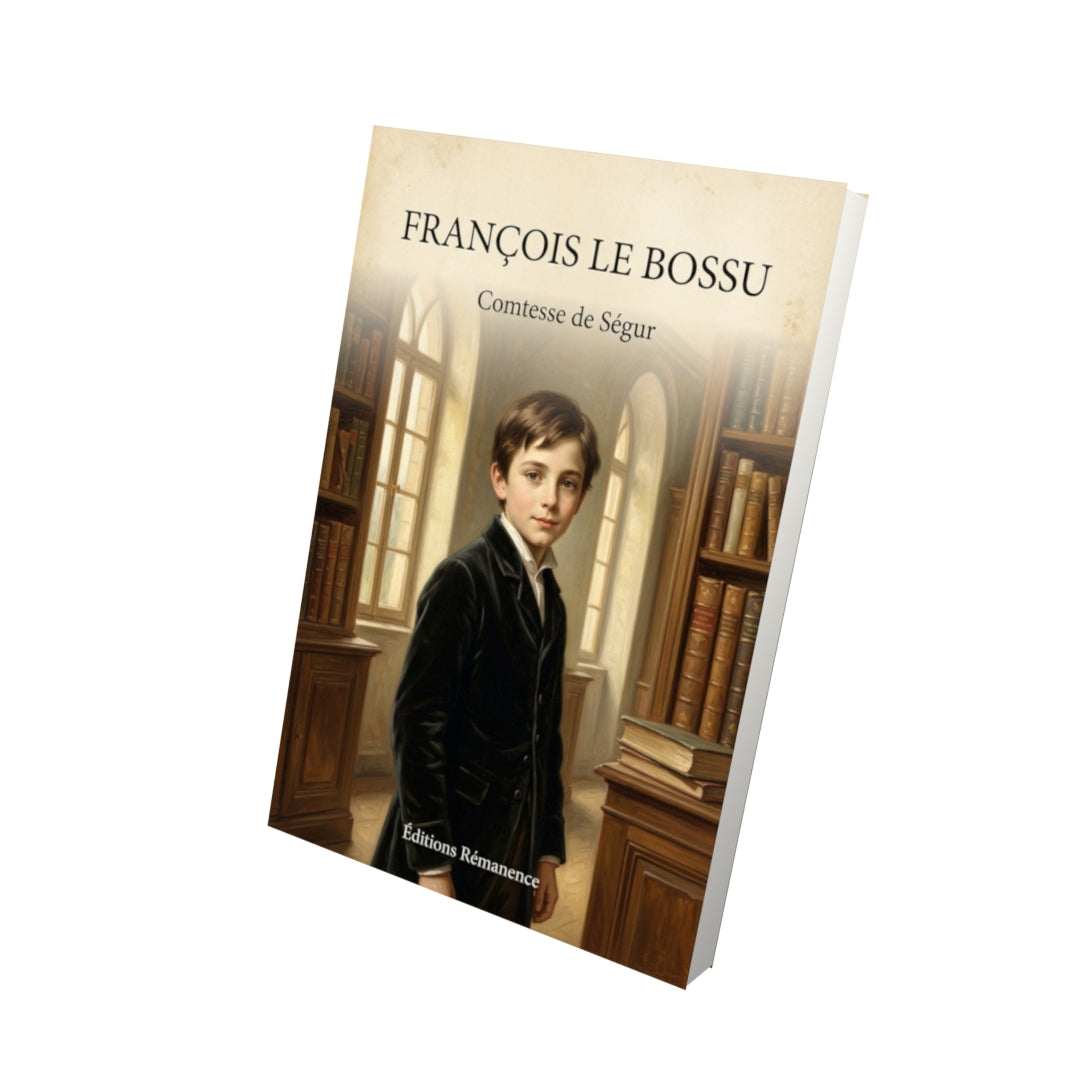 Livre François le Bossu - Comtesse de Ségur - Vue 3D - Editions Remanence