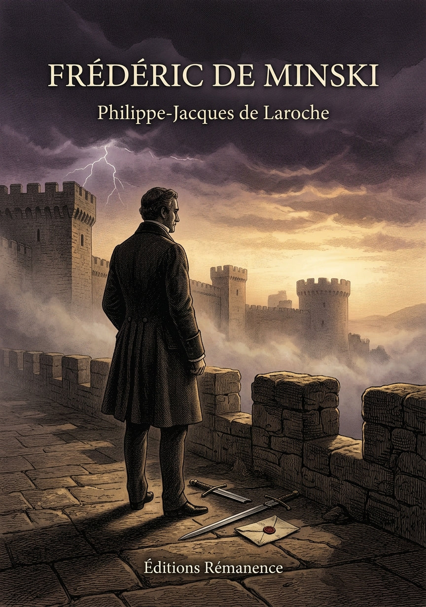 Livre Frédéric de Minski par Philippe-Jacques de Laroche - Couverture - Editions Remanence