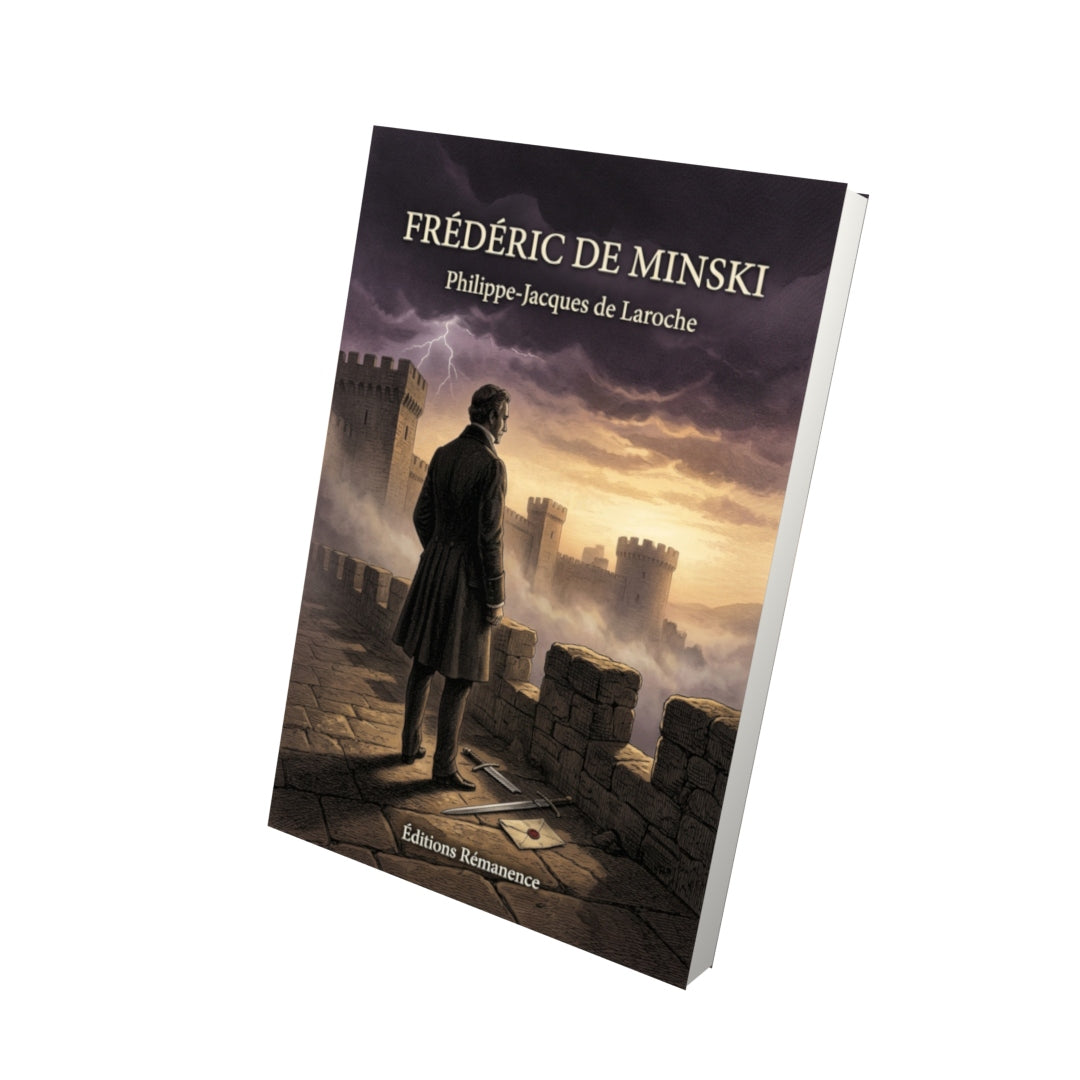 Livre Frédéric de Minski par Philippe-Jacques de Laroche - Vue 3D - Editions Remanence