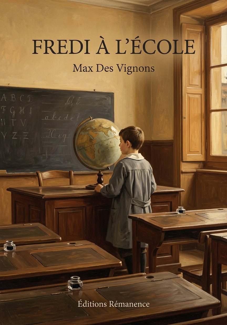 Livre Fredi à l’école par Max Des Vignons - Couverture - Editions Remanence
