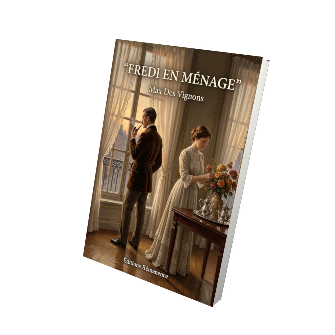 Livre Fredi en ménage par Max Des Vignons - Vue 3D - Editions Remanence