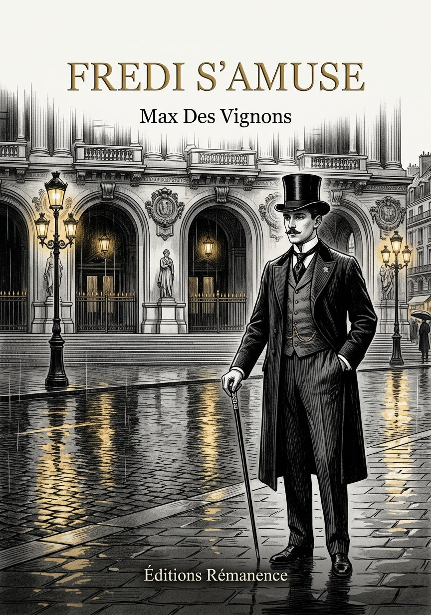 Livre Fredi s’amuse par Max Des Vignons - Couverture - Editions Remanence