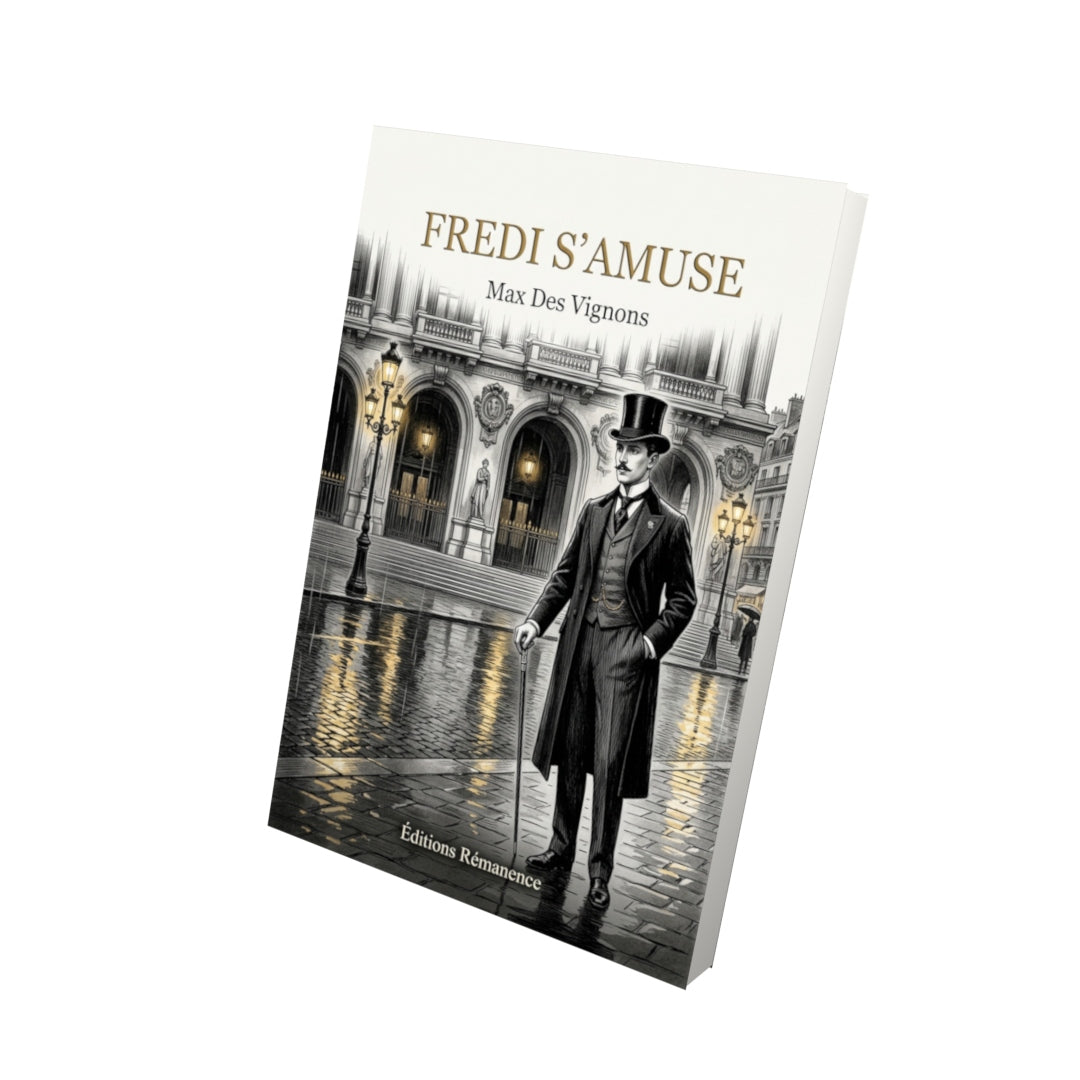 Livre Fredi s’amuse par Max Des Vignons - Vue 3D - Editions Remanence