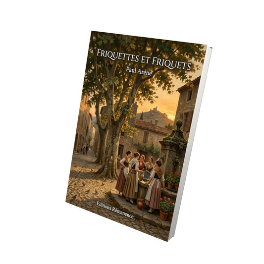 Livre Friquettes et Friquets par Paul Arène - Vue 3D - Editions Remanence