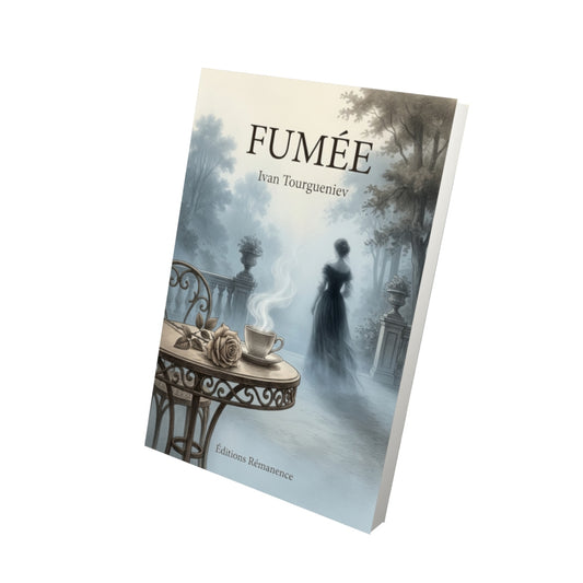 Livre Fumée par Ivan Tourgueniev - Vue 3D - Editions Remanence