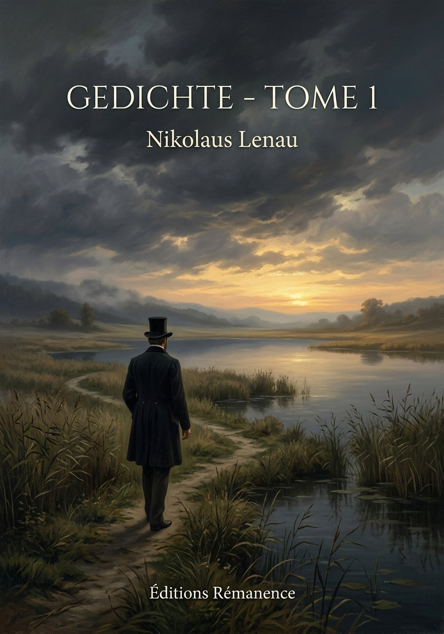 Livre Gedichte - Tome 1 par Nikolaus Lenau - Couverture - Editions Remanence