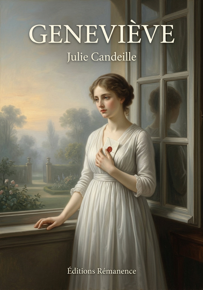 Livre Geneviève par Julie Candeille - Couverture - Editions Remanence