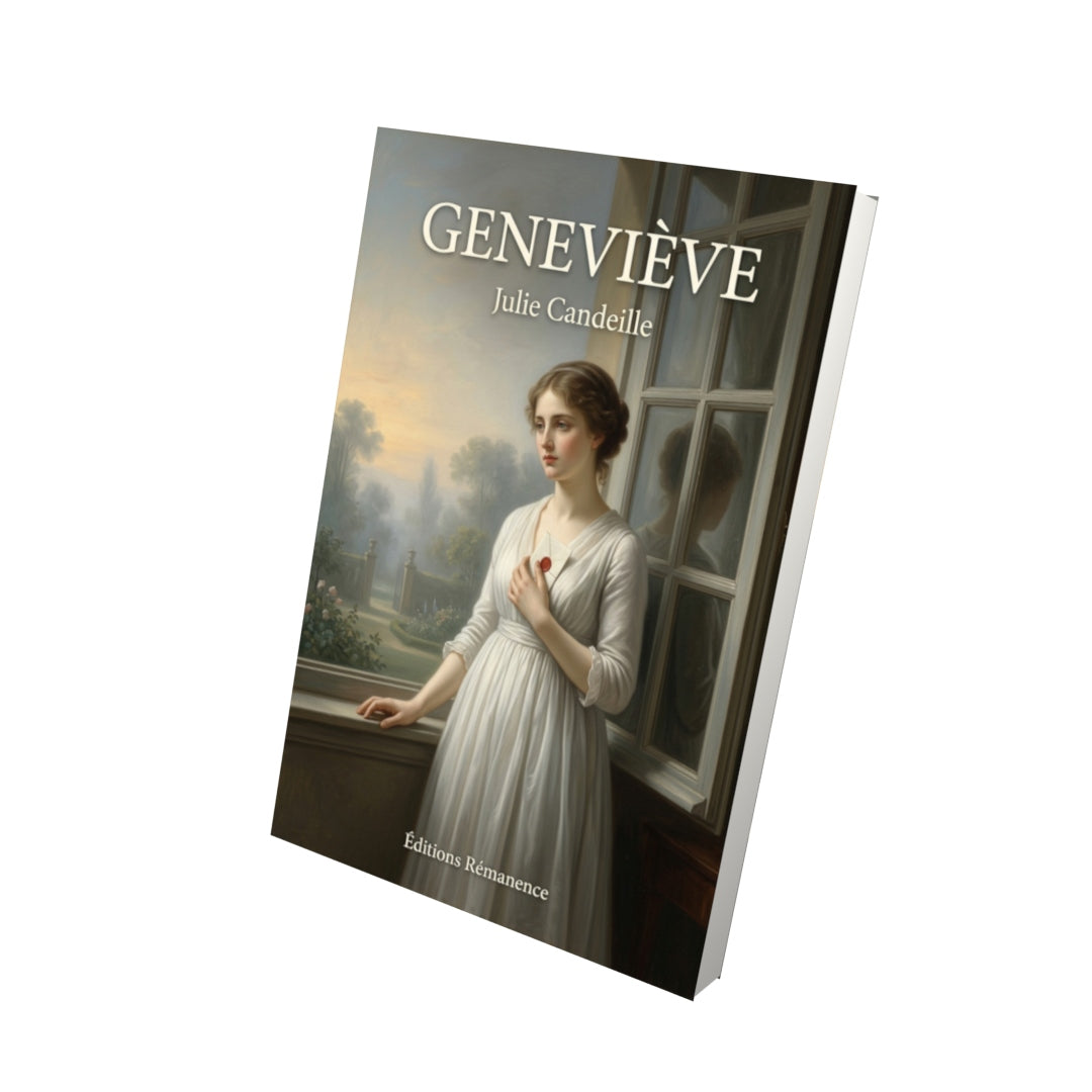 Livre Geneviève par Julie Candeille - Vue 3D - Editions Remanence