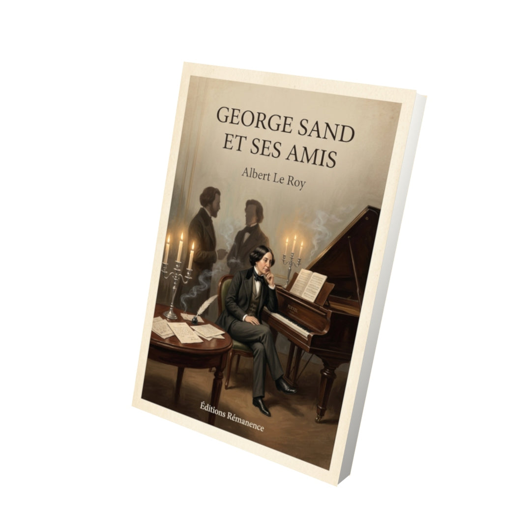 Livre George Sand et ses amis - Albert Le Roy - Vue 3D - Editions Remanence