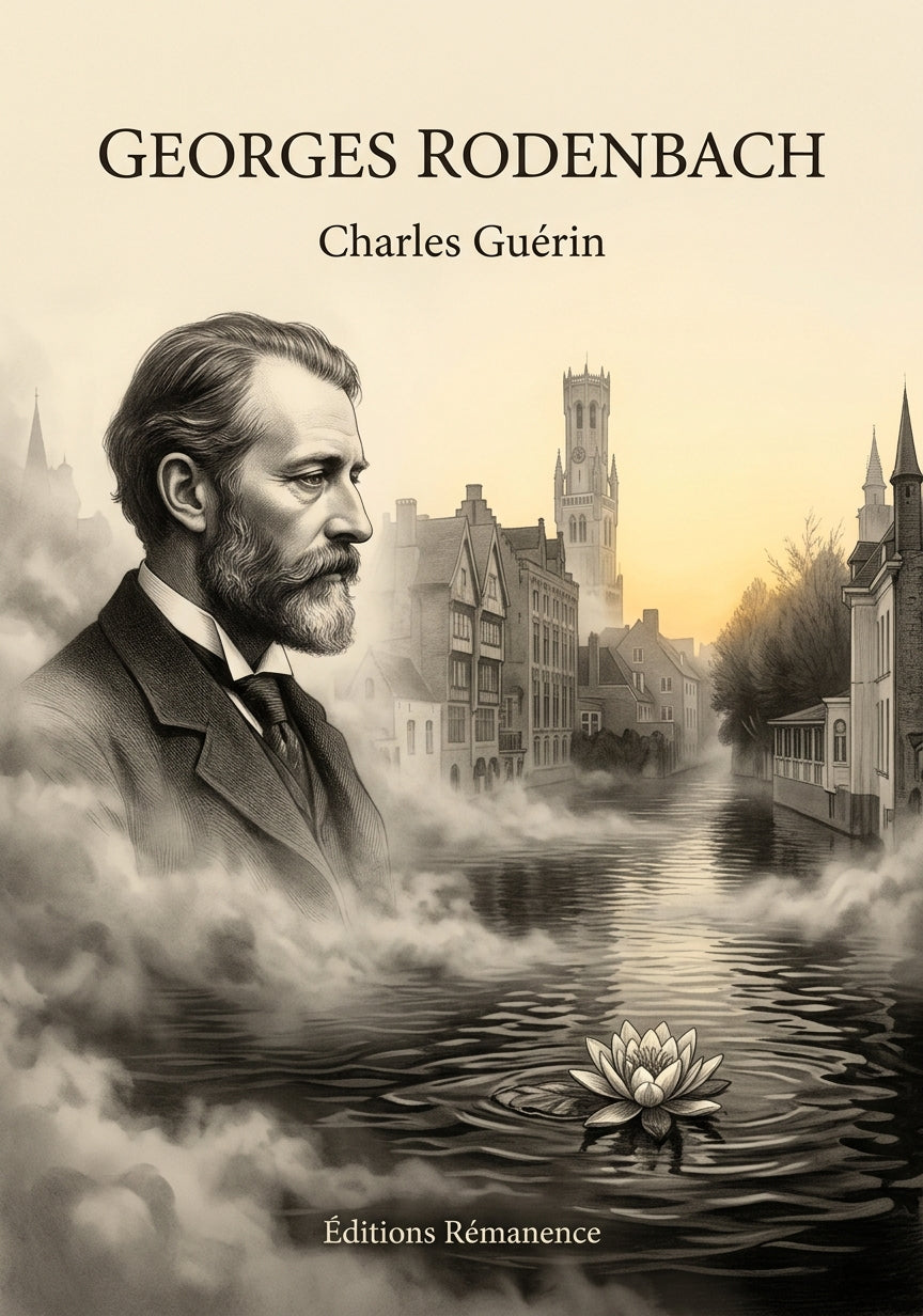 Livre Georges Rodenbach par Charles Guérin - Couverture - Editions Remanence