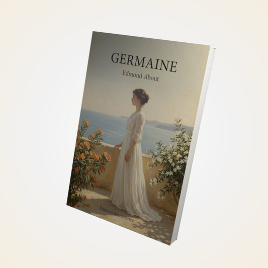 Livre Germaine - Edmond About - Couverture 3D
