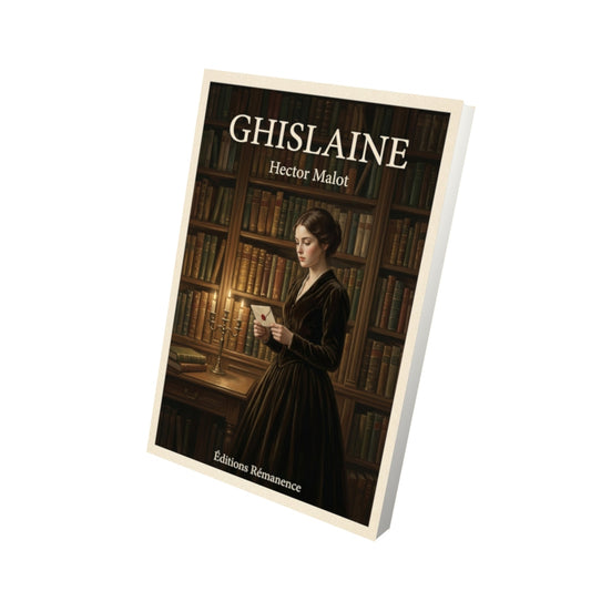 Livre Ghislaine - Hector Malot - Vue 3D - Editions Remanence
