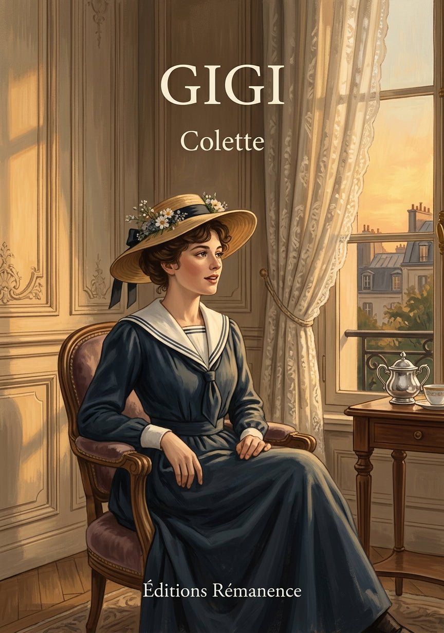 Livre Gigi par Colette - Couverture - Editions Remanence