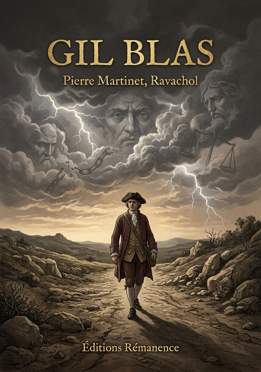 Livre Gil Blas par Pierre Martinet, Ravachol - Couverture - Editions Remanence