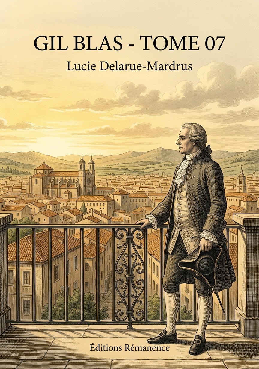 Livre Gil Blas - Tome 07 par Lucie Delarue-Mardrus - Couverture - Editions Remanence