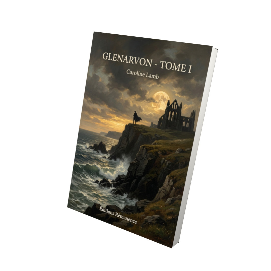 Livre Glenarvon - Tome I par Caroline Lamb - Vue 3D - Editions Remanence