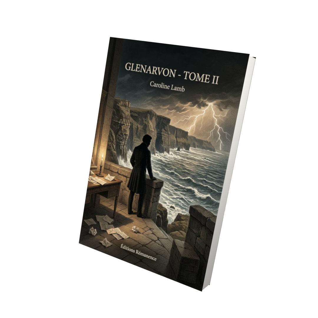 Livre Glenarvon - Tome II par Caroline Lamb - Vue 3D - Editions Remanence