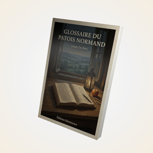 Livre Glossaire du patois normand - Louis Du Bois - Couverture 3D