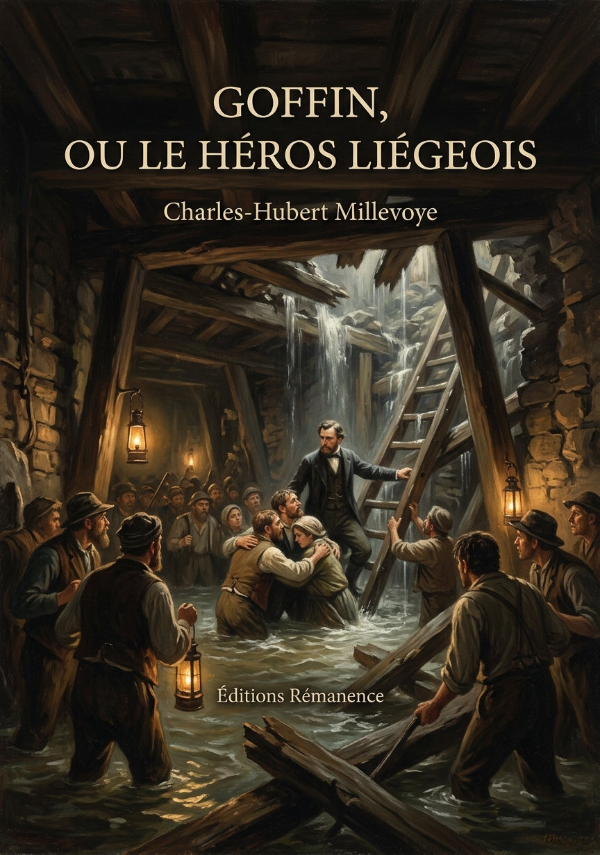 Livre Goffin, ou le Héros liégeois par Charles-Hubert Millevoye - Couverture - Editions Remanence