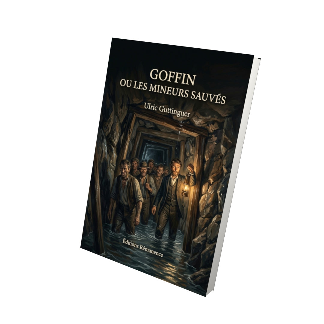 Livre Goffin ou les Mineurs sauvés par Ulric Guttinguer - Vue 3D - Editions Remanence