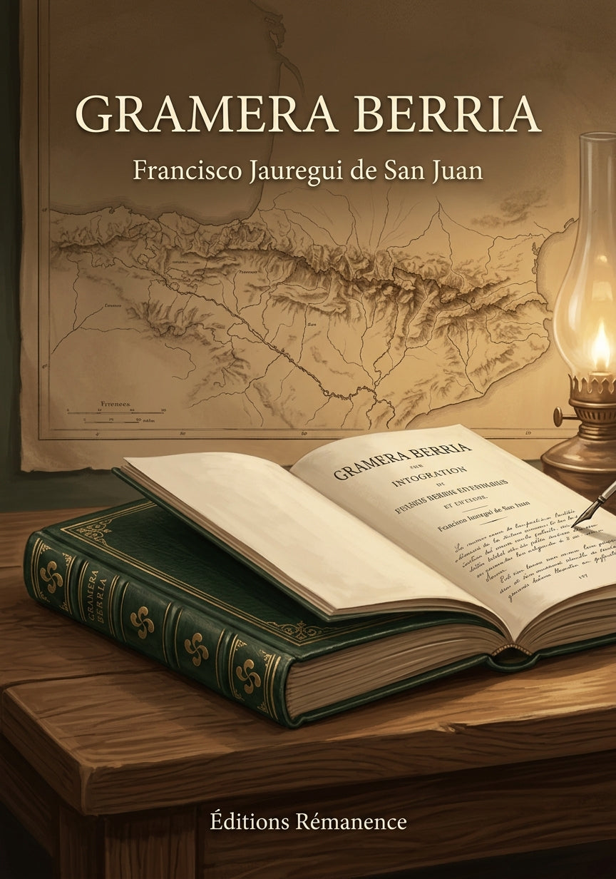 Livre Gramera berria par Francisco Jauregui de San Juan - Couverture - Editions Remanence