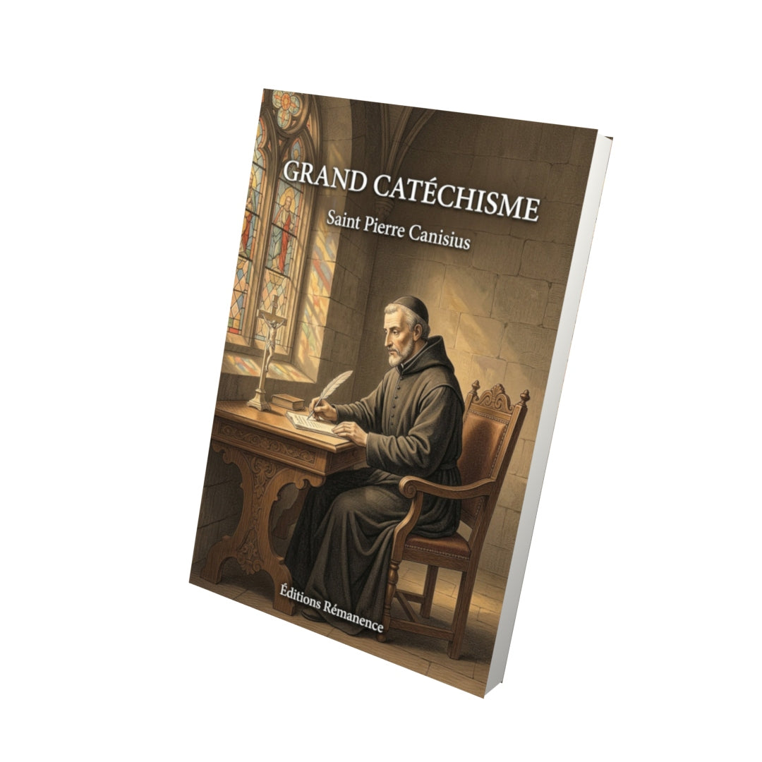 Livre Grand catéchisme - Saint Pierre Canisius - Vue 3D - Editions Remanence