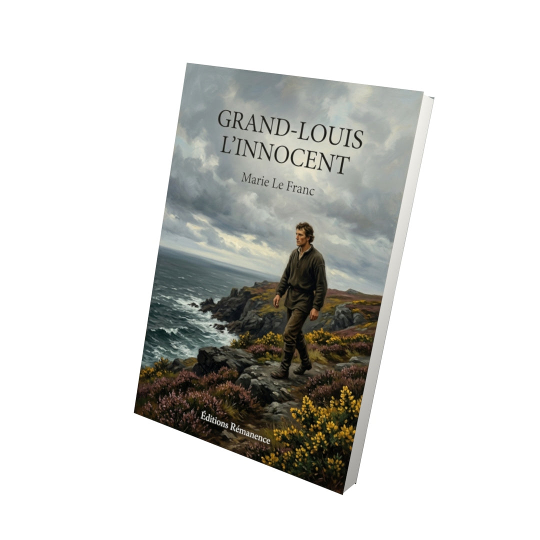 Livre Grand-Louis l’innocent par Marie Le Franc - Vue 3D - Editions Remanence